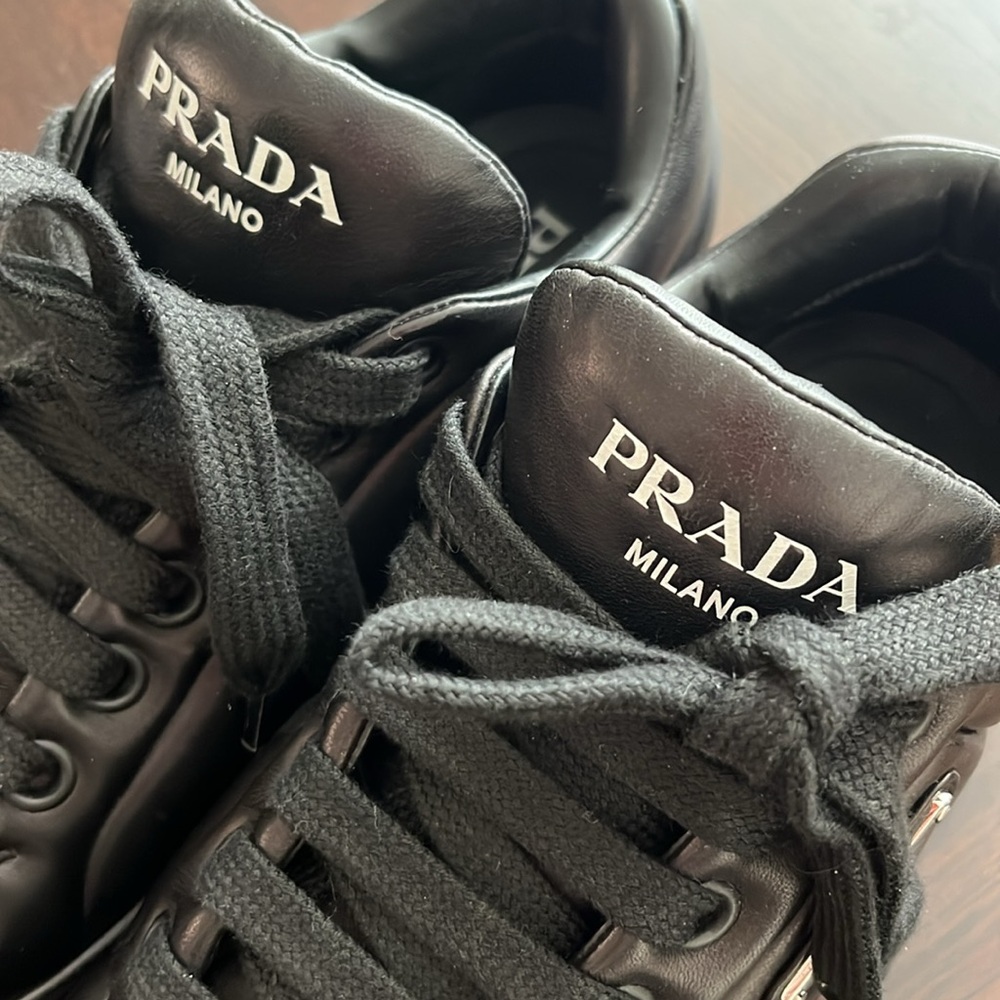 PRADA Nappa Soft leather sneakers - Picture 11 of 14